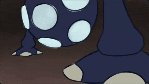 a cartoon drawing of a monster 's feet with the letter v visible