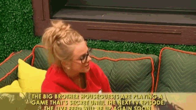 the big brother houseguests are playing a game that 's secret until the next episode