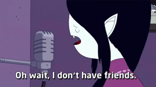 Loner Life GIF - Adventure Time No Friends Marcy GIFs