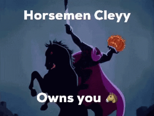 Horsemen Headless Horseman GIF - Horsemen Headless Horseman Cleyy GIFs