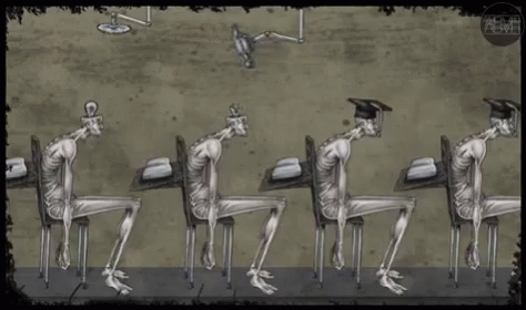 Skeleton School GIF - Skeleton School GIFs