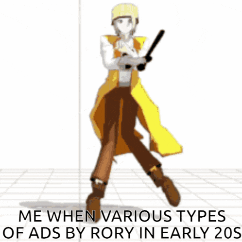 a man in a yellow coat is running with a gun