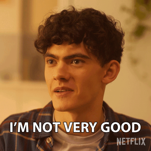 I'M Not Very Good Charlie Spring GIF