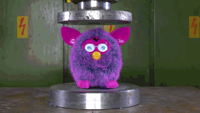 Furby Hydrauilc GIF - Furby Hydrauilc Press GIFs