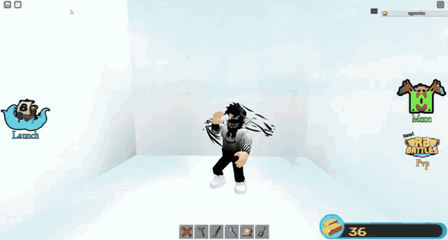 a screenshot of a video game with the number 36 in the lower right corner