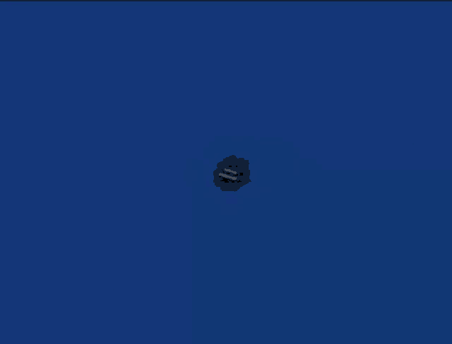 a blue background with a black star that says vinheta jesuuuus