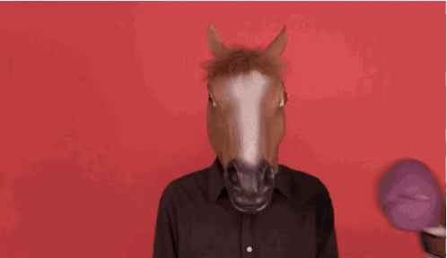 Horse Mask GIF - Horse Mask Punch GIFs