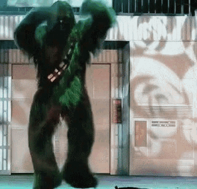 Star Wars Dance GIF - Star Wars Dance Chewbacca GIFs