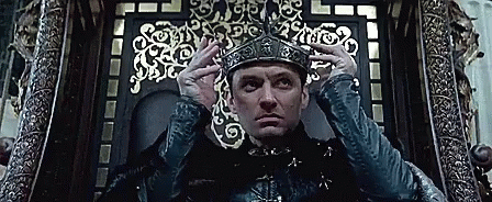King Arthur Jude Law GIF