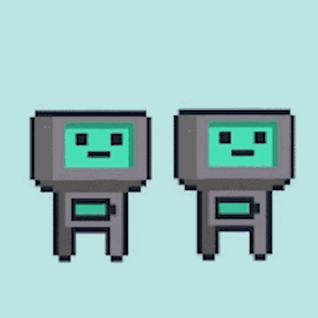 Robot Pixel Art GIF - Robot Pixel Art GIFs