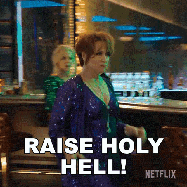 Raise Holy Hell Dee Dee Allen GIF - Raise Holy Hell Dee Dee Allen Meryl Streep GIFs