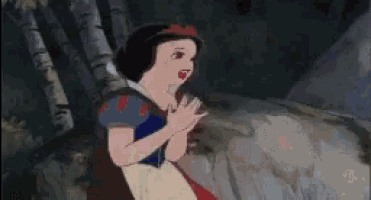 a cartoon of snow white from snow white and the seven dwarfs .