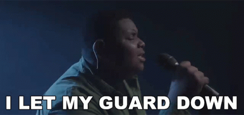 I Let My Guard Down Deno GIF - I Let My Guard Down Deno Someone You Loved GIFs