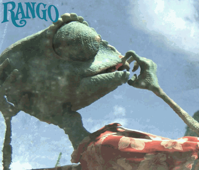 Oh Hey Rango GIF - Oh Hey Rango Hi GIFs