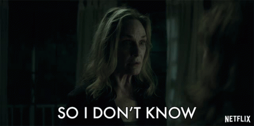 So I Dont Know Lisa Emery GIF