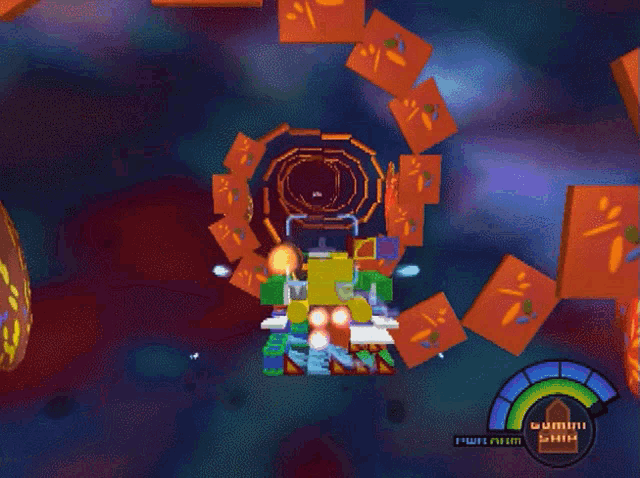 a screenshot of a video game with the word gummy ship on the bottom right