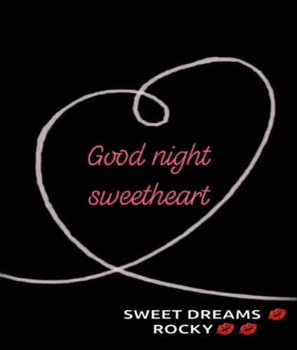 Good Night Sweetheart GIF