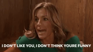 Rhony I Dont Like You GIF - Rhony I Dont Like You Not Funny GIFs