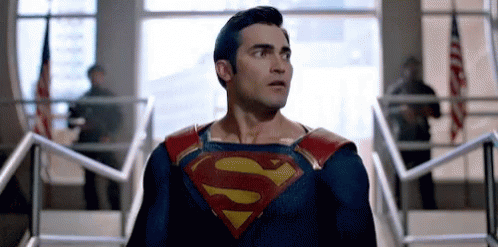 Man Of Steel Superman GIF - Man Of Steel Superman Nods GIFs