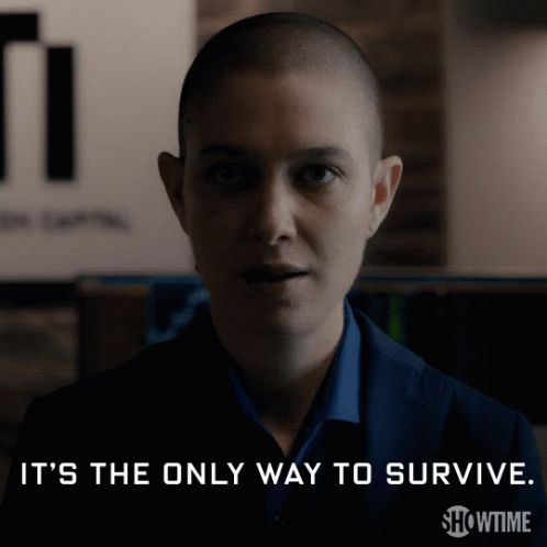 Only Way To Survive Taylor Amber Mason GIF - Only Way To Survive Taylor Amber Mason Billions Gif GIFs
