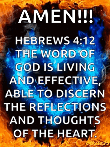 a poster that says amen on it