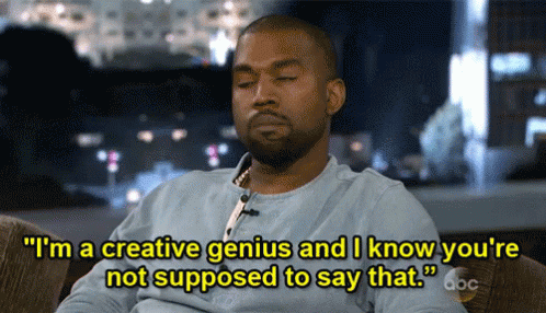 Kanye Genius GIF - Kanye Genius Confident GIFs