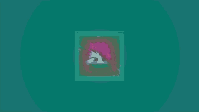 a picture of a person with pink hair and the word bank
