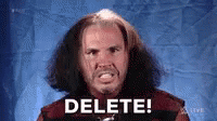 Matt Hardy Delete GIF - Matt Hardy Delete Wwe GIFs