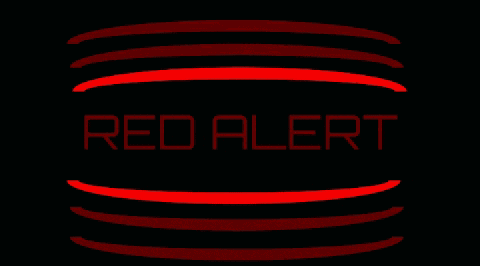 Red Alert Starship GIF - Red Alert Starship Battle Stations GIFs