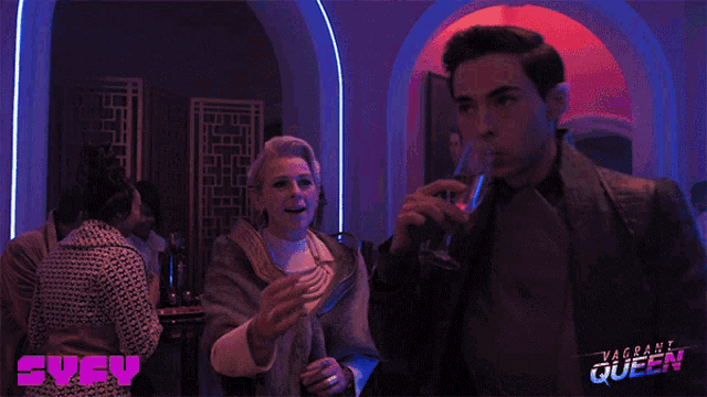Dont Drink That Vagrant Queen GIF - Dont Drink That Vagrant Queen Stop It GIFs