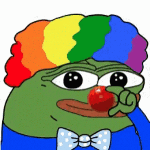 Pepe Clown GIF