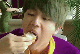 Jin Kpop GIF - Jin Kpop Eating GIFs