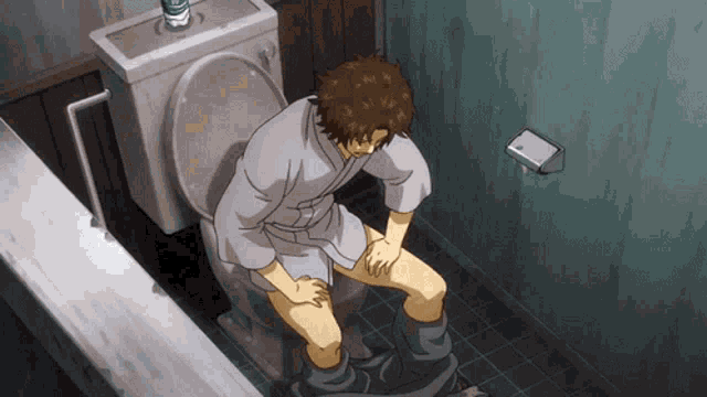 Anime Bathroom GIF - Anime Bathroom No GIFs