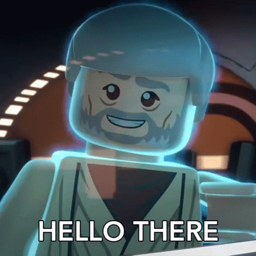 Hello There Obi Wan Kenobi GIF - Hello There Obi Wan Kenobi Lego Star Wars Summer Vacation GIFs