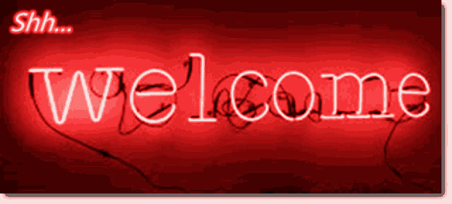 Neon Lights Red GIF - Neon Lights Red Welcome GIFs