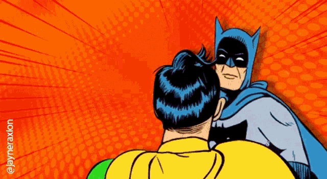 Slap Batman GIF - Slap Batman Meme GIFs