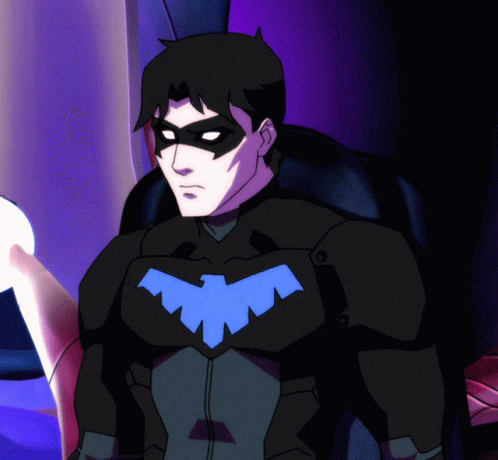 Nightwing Relax GIF - Nightwing Relax Young Justice GIFs