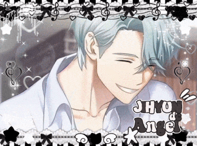 a picture of a boy with the words simon angel written on it