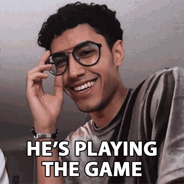 Hes Playing The Game Gio Rivera GIF - Hes Playing The Game Gio Rivera Gio And Eli GIFs