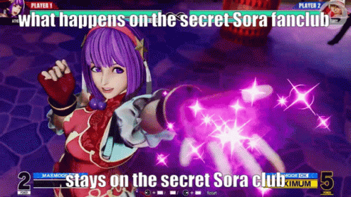 Sora Club Athena Asamiya GIF - Sora Club Athena Asamiya Secret Sora Club GIFs