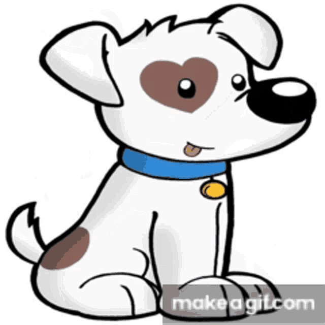 a cartoon dog is doing a handstand upside down on a white background