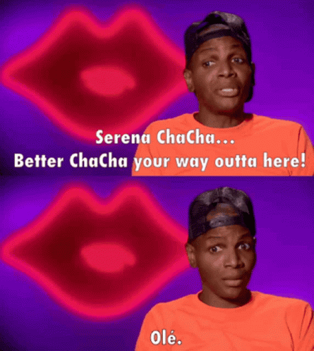 Ole Serena GIF - Ole Serena Chacha GIFs