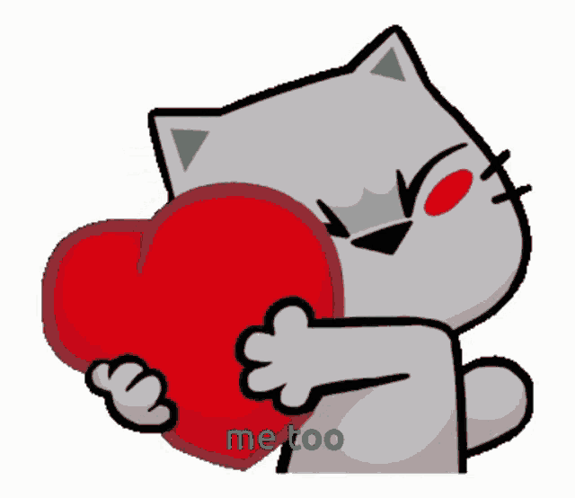 a cartoon cat is holding a red boxing glove and the word me too is on the bottom