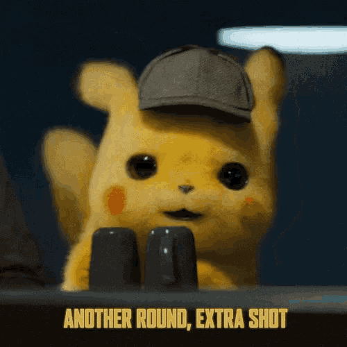 a stuffed animal with another round extra shot on the bottom