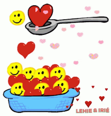 Floating Hearts Lignon GIF - Floating Hearts Lignon Lou GIFs