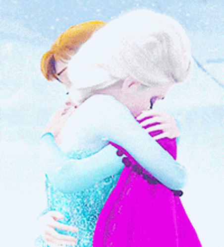 Hug Reine Des Neiges GIF - Hug Reine Des Neiges Frozen GIFs