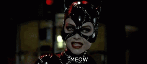 Catwoman Meow GIF - Catwoman Meow GIFs