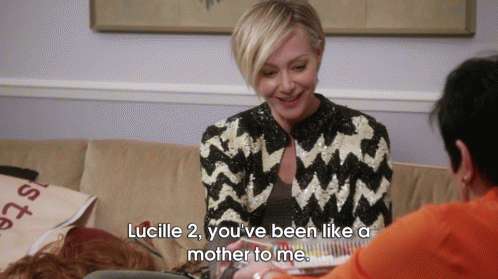 Like A Mother GIF - Arrested Development Lindsay Bluth Like A Mother GIFs