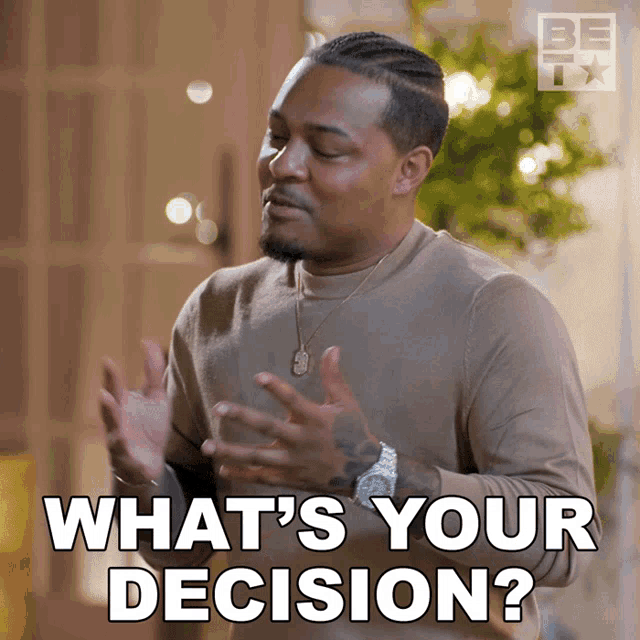 Whats Your Decision Bow Wow GIF - Whats Your Decision Bow Wow After Happily Ever After GIFs