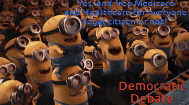 Democratic Debates GIF - Democratic Debates Free Medicare GIFs